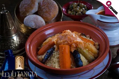 For QR70 get QR140 worth of Mouth-Watering Moroccan Food at Tangia!
